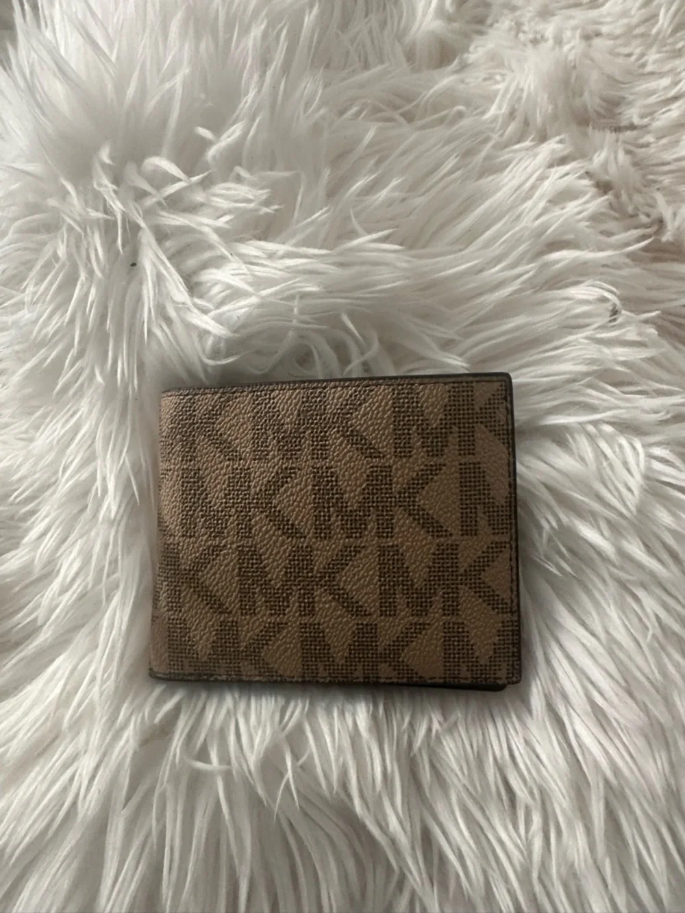 Michael Kors Tan/Brown Monogram Men's Wallet